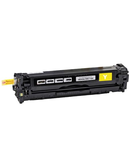 Картридж SCC Compatible HP CB542A/CE320A/CF212A, Желтый