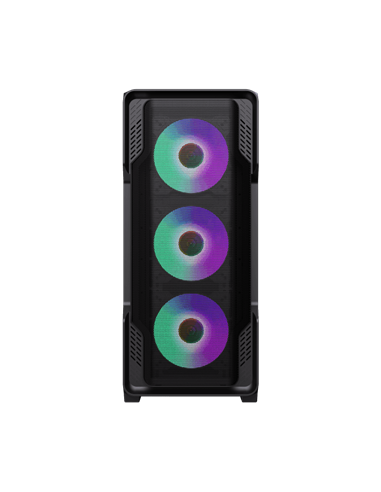 Carcasă PC Gamemax Siege, Midi-Tower, Fără PSU, Negru