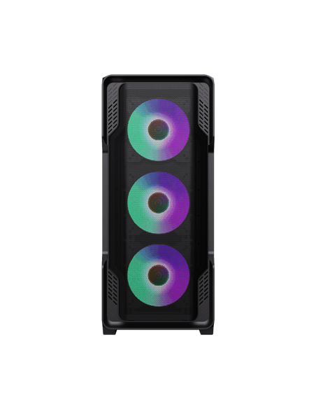 Carcasă PC Gamemax Siege, Midi-Tower, Fără PSU, Negru