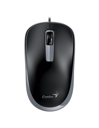 Mouse Genius DX-125S, Negru | Gri