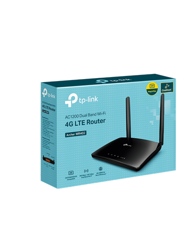 Беспроводной маршрутизатор TP-LINK Archer MR402, 4G, Чёрный