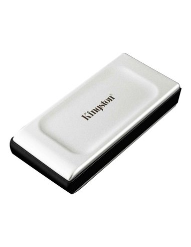 Внешний портативный SSD накопитель Kingston XS2000, 2 ТБ, Серебристый (SXS2000/2000G)
