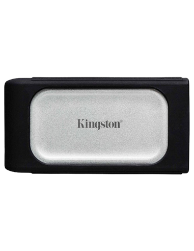 Внешний портативный SSD накопитель Kingston XS2000, 2 ТБ, Серебристый (SXS2000/2000G)