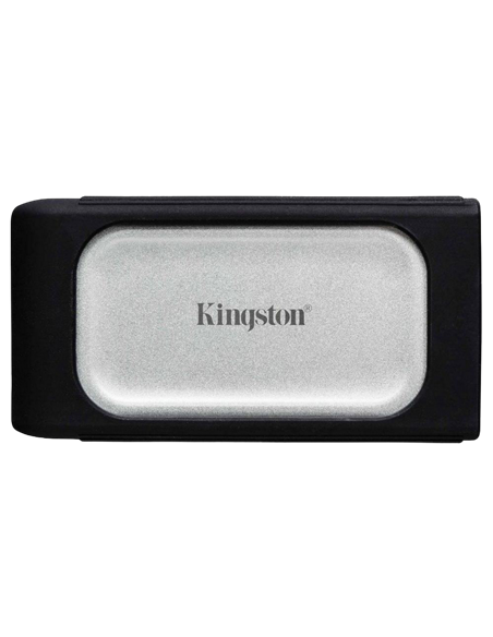 Внешний портативный SSD накопитель Kingston XS2000, 2 ТБ, Серебристый (SXS2000/2000G)