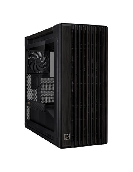 Carcasă PC ASUS ProArt PA602 Wood TG, Midi-Tower, Negru