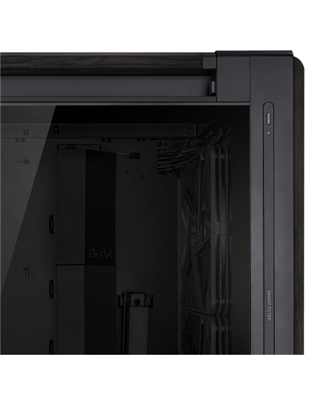 Компьютерный корпус ASUS ProArt PA602 Wood TG, Midi-Tower, Чёрный Компьютерный корпус ASUS ProArt PA602 Wood TG, Midi-Tower, Чёрный
