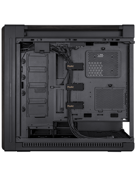 Компьютерный корпус ASUS ProArt PA602 Wood TG, Midi-Tower, Чёрный Компьютерный корпус ASUS ProArt PA602 Wood TG, Midi-Tower, Чёрный