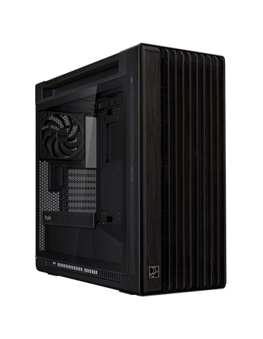 Carcasă PC ASUS ProArt PA602 Wood TG, Midi-Tower, Negru