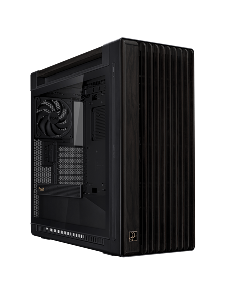 Carcasă PC ASUS ProArt PA602 Wood TG, Midi-Tower, Negru