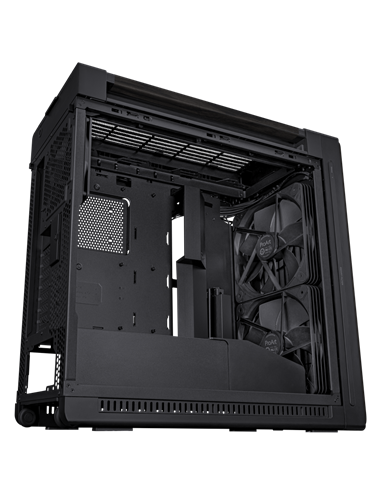 Carcasă PC ASUS ProArt PA602 Wood TG, Midi-Tower, Negru