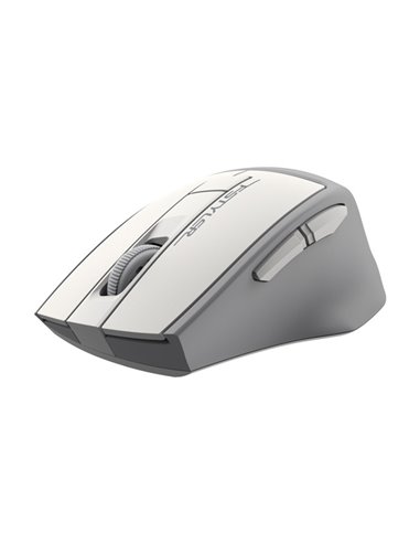 Mouse Wireless A4Tech FG30S, Alb/Gri