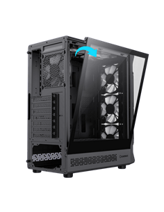 Компьютерный корпус Gamemax Starlight 2 AB, Midi-Tower, Без блока питания, Чёрный 2