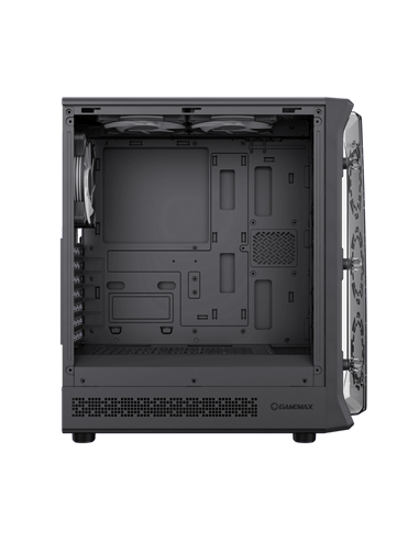 Компьютерный корпус Gamemax Starlight 2 AB, Midi-Tower, Без блока питания, Чёрный