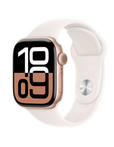 Ceas inteligent Apple Watch Series 10, 42mm, Light Blush