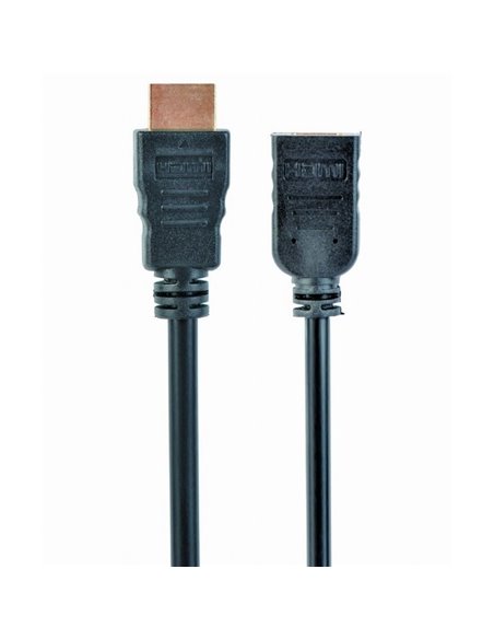 Cablu Video Cablexpert CC-HDMI4X-0.5M, HDMI (M) - HDMI (F), 0,5m, Negru