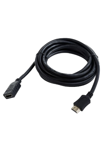 Cablu Video Cablexpert CC-HDMI4X-0.5M, HDMI (M) - HDMI (F), 0,5m, Negru