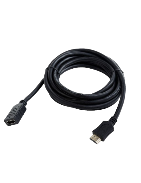 Cablu Video Cablexpert CC-HDMI4X-0.5M, HDMI (M) - HDMI (F), 0,5m, Negru