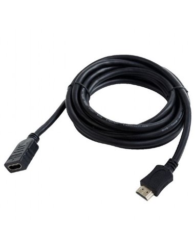 Cablu Video Cablexpert CC-HDMI4X-0.5M, HDMI (M) - HDMI (F), 0,5m, Negru