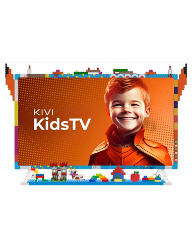 32" LED SMART TV KIVI KidsTV, 1920x1080 FHD, Android TV, Albastru