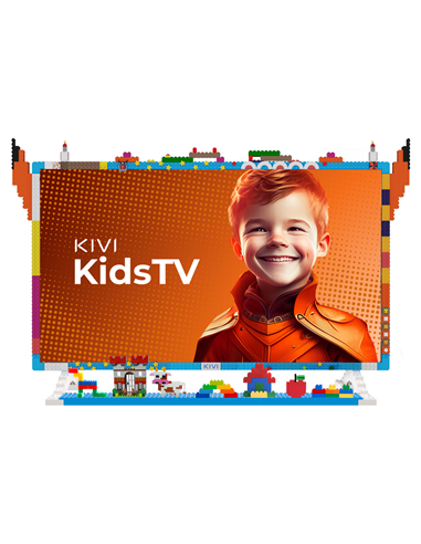 32" LED SMART TV KIVI KidsTV, 1920x1080 FHD, Android TV, Albastru