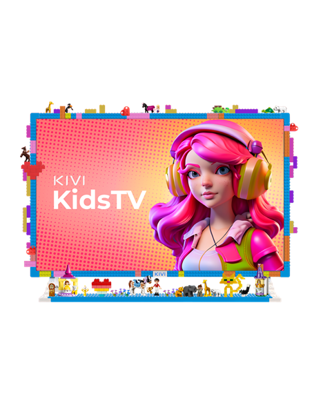 32" LED SMART TV KIVI KidsTV, 1920x1080 FHD, Android TV, Albastru 32" LED SMART TV KIVI KidsTV, 1920x1080 FHD, Android TV, Albastru