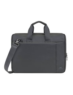 Сумка для ноутбука Rivacase Central, 15.6", Полиэстер, Серый 2
