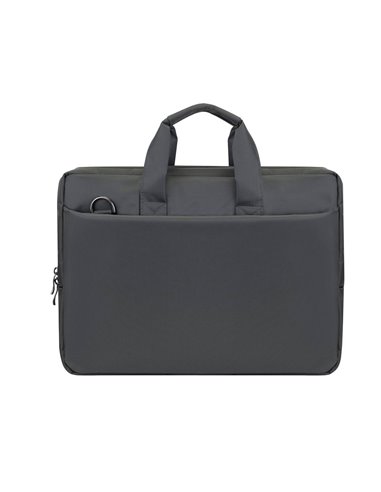 Geantă pentru Laptop Rivacase Central, 15.6", Poliester, Gri