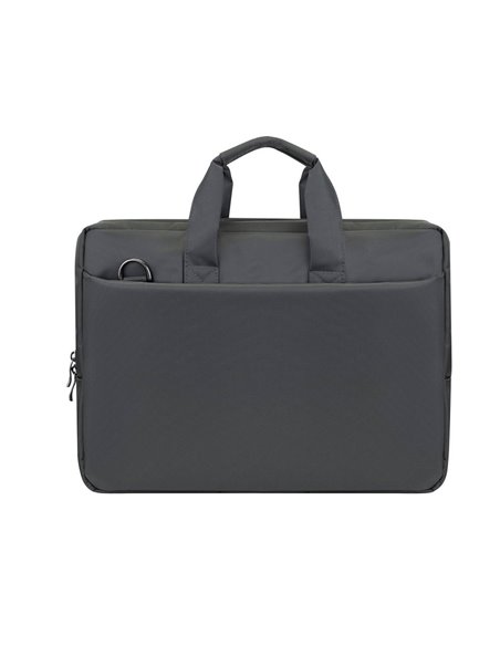 Geantă pentru Laptop Rivacase Central, 15.6", Poliester, Gri