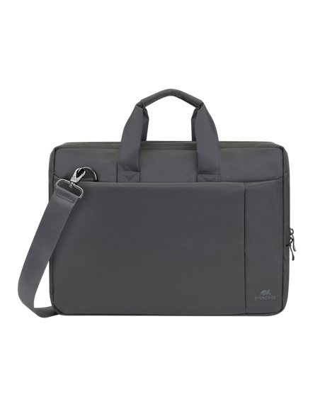 Сумка для ноутбука Rivacase Central, 15.6", Полиэстер, Серый Сумка для ноутбука Rivacase Central, 15.6", Полиэстер, Серый