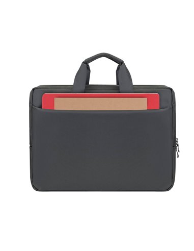 Сумка для ноутбука Rivacase Central, 15.6", Полиэстер, Серый