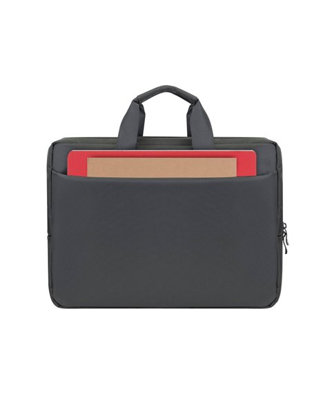 Geantă pentru Laptop Rivacase Central, 15.6", Poliester, Gri