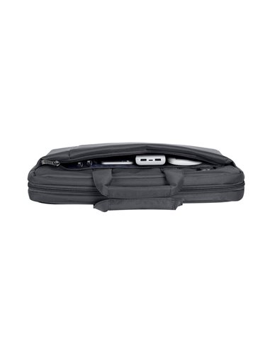 Geantă pentru Laptop Rivacase Central, 15.6", Poliester, Gri