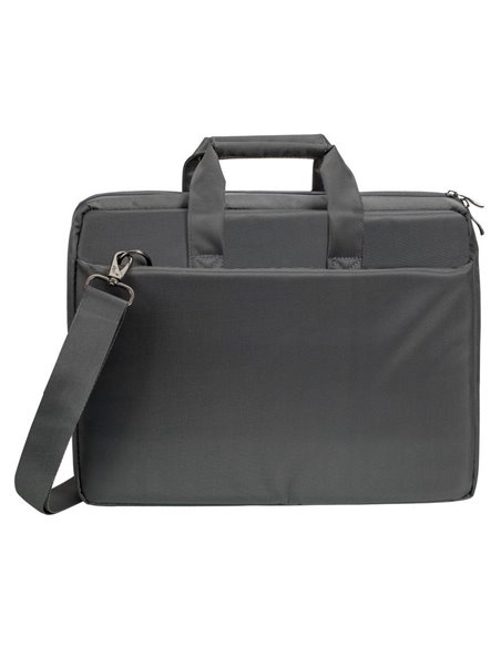 Сумка для ноутбука Rivacase Central, 15.6", Полиэстер, Серый Сумка для ноутбука Rivacase Central, 15.6", Полиэстер, Серый