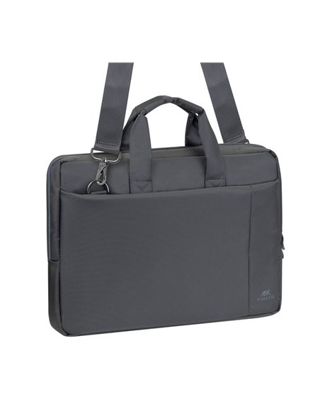 Geantă pentru Laptop Rivacase Central, 15.6", Poliester, Gri