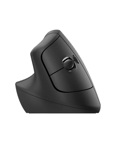 Mouse Wireless Logitech Lift Left Vertical, Negru