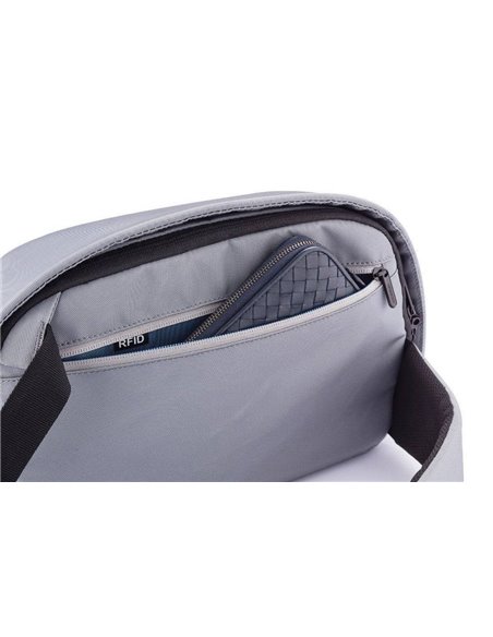 Geantă pentru Tabletă Bobby Sling, 9,7", Poliester, Gri