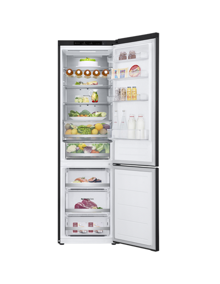 Frigider LG GBV5240DEP, DoorCooling+, Negru