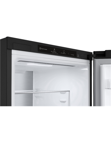 Frigider LG GBV5240DEP, DoorCooling+, Negru