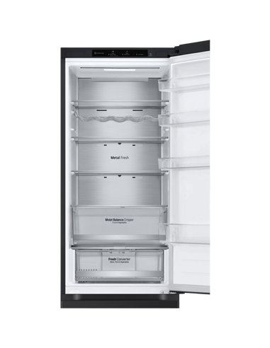 Frigider LG GBV5240DEP, DoorCooling+, Negru