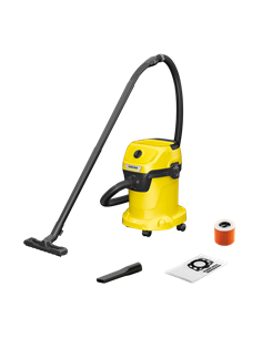 Aspirator Karcher WD 3 V-17/4/20 + Duza de podea DN 35, Galben 2