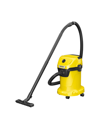 Пылесос Karcher WD 3 V-17/4/20 + Насадка для пола DN 35, Жёлтый