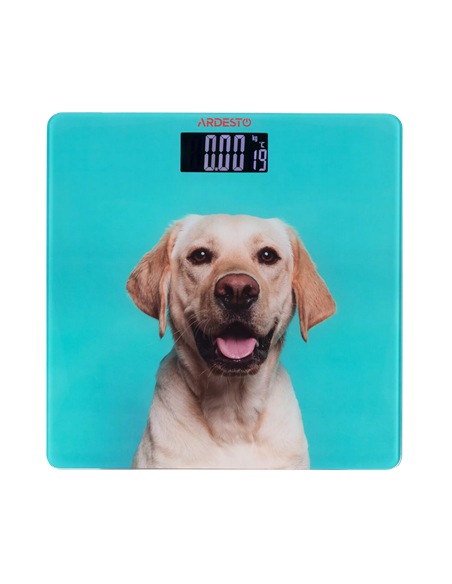 Cântar de podea Ardesto SCB-965DOG, Albastru