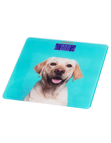 Cântar de podea Ardesto SCB-965DOG, Albastru