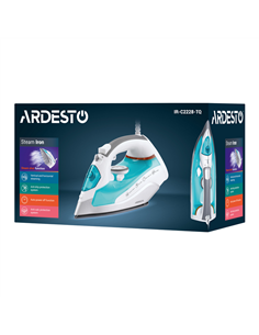 Fier de călcat Ardesto IR-C2228-TQ, 2200W, Albastru | Alb 2
