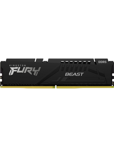 Оперативная память Kingston FURY Beast, DDR5 SDRAM, 6400 МГц, 16Гб, KF568C34BB-16