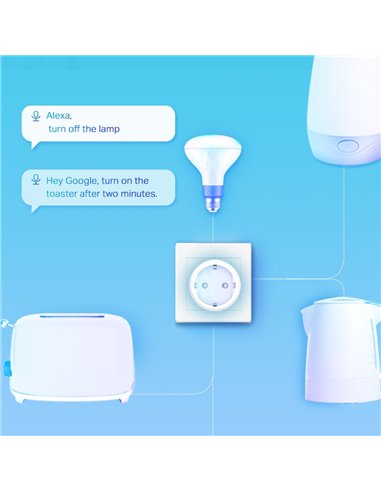 Умная розетка TP-LINK Tapo P115, Белый