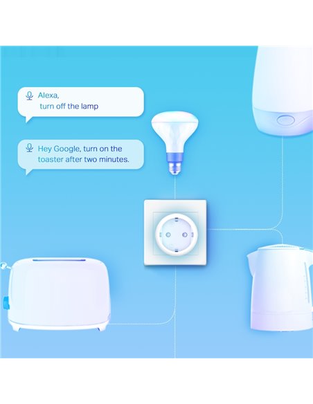 Умная розетка TP-LINK Tapo P115, Белый