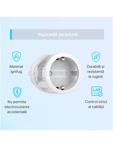 Умная розетка TP-LINK Tapo P115, Белый