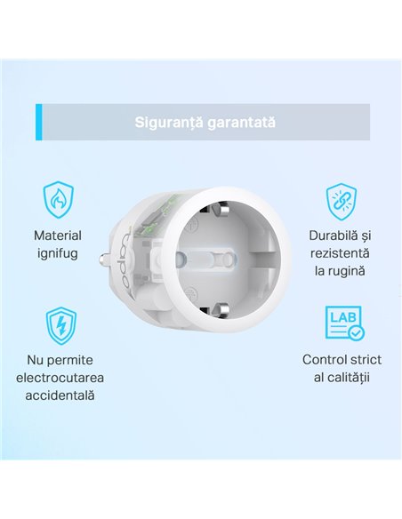 Умная розетка TP-LINK Tapo P115, Белый