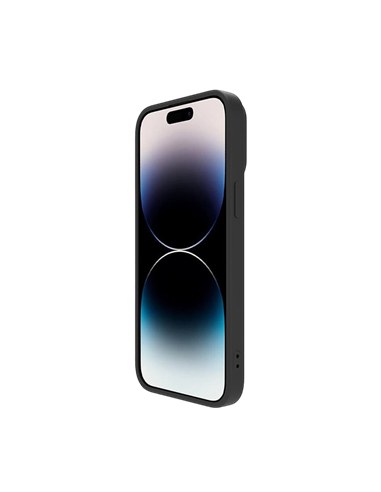 Husă Nillkin iPhone 14 Pro Max, CamShield Silky Silicone, Negru